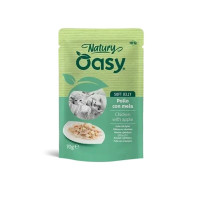 Влажный корм Oasy Cat Wet Natury для взрослых кошек, курица с яблоком, 70 г Влажный корм Oasy Cat Wet Natury для взрослых кошек, курица с яблоком, 70 г