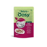 Влажный корм Oasy Cat Wet Natury для взрослых кошек, курица с говядиной, 70 г Влажный корм Oasy Cat Wet Natury для взрослых кошек, курица с говядиной, 70 г