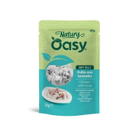 Вологий корм Oasy Cat Wet Natury для дорослих котів, курка з тунцем, 70 г Вологий корм Oasy Cat Wet Natury для дорослих котів, курка з тунцем, 70 г