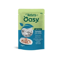 Влажный корм Oasy Cat Wet Natury для взрослых кошек, тунец с дорадой, 70 г Влажный корм Oasy Cat Wet Natury для взрослых кошек, тунец с дорадой, 70 г