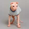 Майка Style Pets Елка для кошек, цвет серый, L