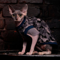 Майка Style Pets Сamo blue для кошек, размер L Майка Style Pets Сamo blue для кошек, размер L