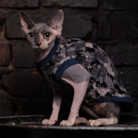 Майка Style Pets Сamo blue для кошек, размер L+ Майка Style Pets Сamo blue для кошек, размер L+