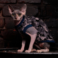 Майка Style Pets Сamo blue для котів, розмір XS Майка Style Pets Сamo blue для котів, розмір XS