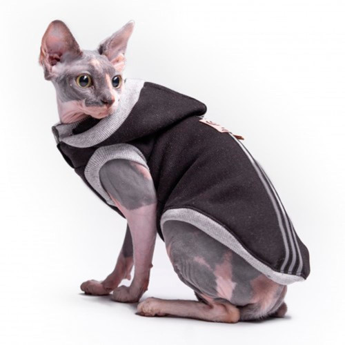 Майка Style Pets ADS для кошек, цвет черный, размер M+ Майка Style Pets ADS для кошек, цвет черный, размер M+