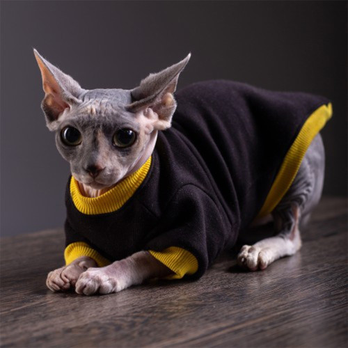 Кофта Style Pets Classic black для котів, розмір XL+ Кофта Style Pets Classic black для котів, розмір XL+