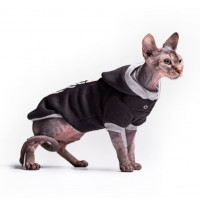 Кофта Style Pets ADS для котів, колір чорний, колір M+ Кофта Style Pets ADS для котів, колір чорний, колір M+