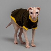 Кофта Style Pets Classic khaki для котів, розмір L+