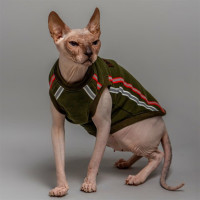 Кофта Style Pets ELVIN для котів, колір зелений, розмір XL+