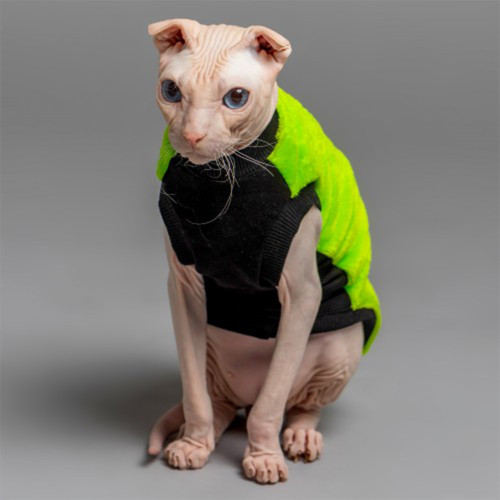 Майка Style Pets FaceSPS для кошек, цвет зеленый, размер XS Майка Style Pets FaceSPS для кошек, цвет зеленый, размер XS