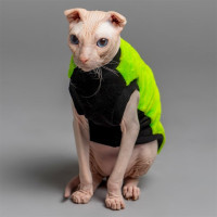 Майка Style Pets FaceSPS для котів, колір зелений, розмір XXS Майка Style Pets FaceSPS для котів, колір зелений, розмір XXS
