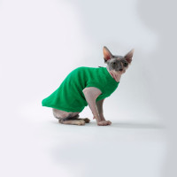 Майка Style Pets GLASS для кошек, цвет зеленый, размер S Майка Style Pets GLASS для кошек, цвет зеленый, размер S