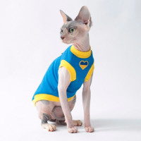 Майка Style Pets UK Blue для котів, розмір XXL Майка Style Pets UK Blue для котів, розмір XXL