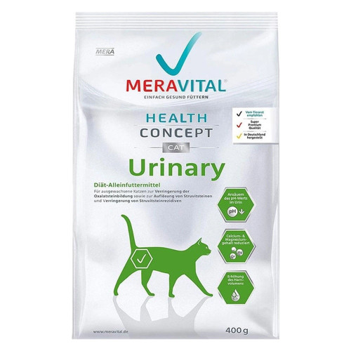 Сухой корм MERA MVH Urinary для кошек с мочекаменной болезнью, 400 гр