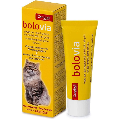 Паста Candioli Bolo Via для виведення шерсті, для котів, 50 г