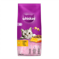 Сухой корм Whiskas для кошек, с курицей, 14 кг Сухой корм Whiskas для кошек, с курицей, 14 кг