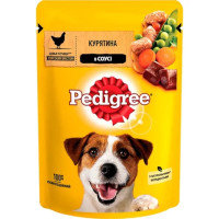 Влажный корм Pedigree для собак, курятина в соусе, 85 г Влажный корм Pedigree для собак, курятина в соусе, 85 г