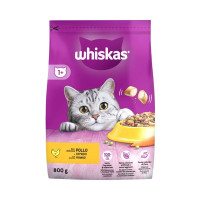 Сухой корм Whiskas для кошек, с курицей, 800 г Сухой корм Whiskas для кошек, с курицей, 800 г