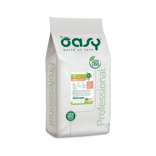 Сухий корм Oasy Dog OAP Adult Small/Mini для дорослих собак малих порід, лосось, 4.5 кг