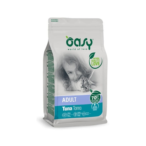 Сухой корм Oasy Cat Lifestage Adult для взрослых кошек тунец 0.3 кг Сухой корм Oasy Cat Lifestage Adult для взрослых кошек тунец 0.3 кг