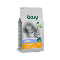 Сухий корм Oasy Cat Lifestage Adult для дорослих котів, курка, 1.5 кг Сухий корм Oasy Cat Lifestage Adult для дорослих котів, курка, 1.5 кг