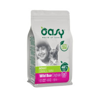Сухой корм Oasy Dog OAP Adult Small/Mini для взрослых собак малых пород, дикий кабан, 0.8 кг