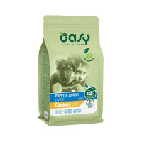 Сухой корм Oasy Dog Lifestage Puppy & Junior Large для щенков больших пород, курица, 3 кг Сухой корм Oasy Dog Lifestage Puppy & Junior Large для щенков больших пород, курица, 3 кг