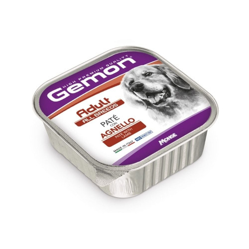 Влажный корм Gemon Dog Wet Adult для взрослых собак, ягненок, 150г