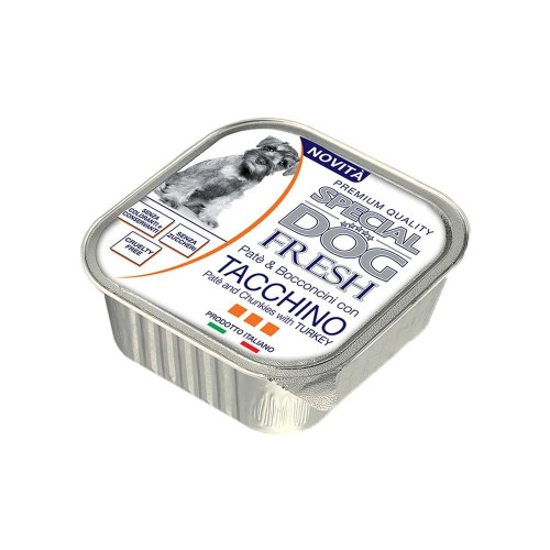 Вологий корм Monge SDE Dog Wet Fresh для собак, з індичкою, 150 г Вологий корм Monge SDE Dog Wet Fresh для собак, з індичкою, 150 г