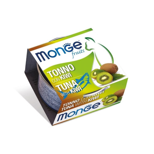 Вологий корм Monge Cat Wet Adult для дорослих котів, тунeць з ківі, 80 г Вологий корм Monge Cat Wet Adult для дорослих котів, тунeць з ківі, 80 г