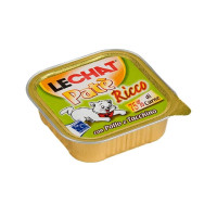 Влажный корм Monge LC Cat Wet Adult для взрослых кошек, курица и индейка, паштет, 100 г Влажный корм Monge LC Cat Wet Adult для взрослых кошек, курица и индейка, паштет, 100 г