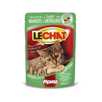 Влажный корм Monge LC Cat Wet Adult для взрослых кошек, говядина с овощами, 100 г Влажный корм Monge LC Cat Wet Adult для взрослых кошек, говядина с овощами, 100 г