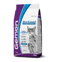 Сухой корм Gemon Cat Sterilised для взрослых стерилизованных кошек, тунец с лососем, 2 кг Сухой корм Gemon Cat Sterilised для взрослых стерилизованных кошек, тунец с лососем, 2 кг