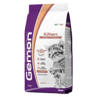 Сухой корм Gemon Cat Kitten для котят, лосось с рисом, 2 кг Сухой корм Gemon Cat Kitten для котят, лосось с рисом, 2 кг