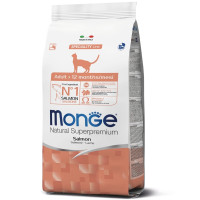 Сухой корм Monge Cat Adult для взрослых кошек, с лососем, 5 кг Сухой корм Monge Cat Adult для взрослых кошек, с лососем, 5 кг