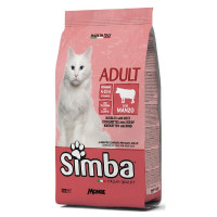 Сухой корм Monge Simba Cat для кошек, говядина, 5 кг Сухой корм Monge Simba Cat для кошек, говядина, 5 кг