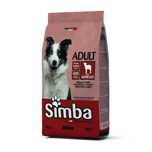 Сухой корм Monge Simba Dog для собак, ягненок, 20 кг