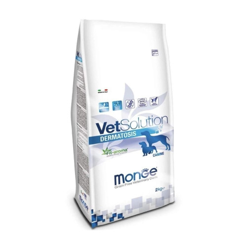 Сухий корм Monge VetSolution Dermatosis canine для дорослих собак, при дерматологічних захворюваннях, 2 кг