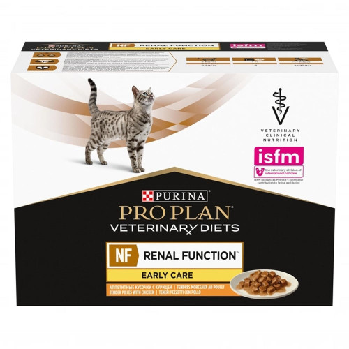 Влажный корм Purina Pro Plan Veterinary Diets NF Renal Function Early Care для кошек, при болезнях почек, с курицей, 85 г