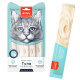 Ласощі Wanpy Creamy Lickable Treats Tuna&Codfish з тунцем, тріскою, вітамінами і таурином, для котів, 5×14 г