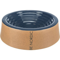 Миска Trixie Ceramic Bowl Be Nordic для собак, 800 мл, темно-синій/бежевий Миска Trixie Ceramic Bowl Be Nordic для собак, 800 мл, темно-синій/бежевий