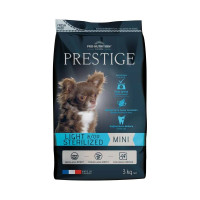 Сухий корм Pro-Nutrition Flatazor Prestige Mini Light Sterilised для стерилізованих собак малих порід, 3 кг Сухий корм Pro-Nutrition Flatazor Prestige Mini Light Sterilised для стерилізованих собак малих порід, 3 кг