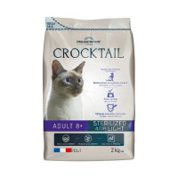 Сухой корм Pro-Nutrition Flatazor Crocktail Sterelised Light 8+ для кошек от 8 лет, 2 кг Сухой корм Pro-Nutrition Flatazor Crocktail Sterelised Light 8+ для кошек от 8 лет, 2 кг