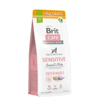 Сухой корм Brit Care Dog Sustainable Sensitive для собак с чувствительной кожей, насекомые и рыба, 12+2 кг Сухой корм Brit Care Dog Sustainable Sensitive для собак с чувствительной кожей, насекомые и рыба, 12+2 кг
