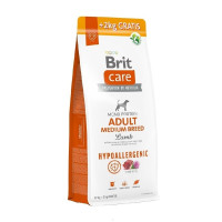 Сухой корм Brit Care Dog Hypoallergenic Adult Medium Breed для взрослых собак средних пород, ягненок, 12+2 кг Сухой корм Brit Care Dog Hypoallergenic Adult Medium Breed для взрослых собак средних пород, ягненок, 12+2 кг