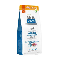 Сухой корм Brit Care Dog Hypoallergenic Adult Large Breed для взрослых собак больших пород, ягненок, 12+2 кг Сухой корм Brit Care Dog Hypoallergenic Adult Large Breed для взрослых собак больших пород, ягненок, 12+2 кг