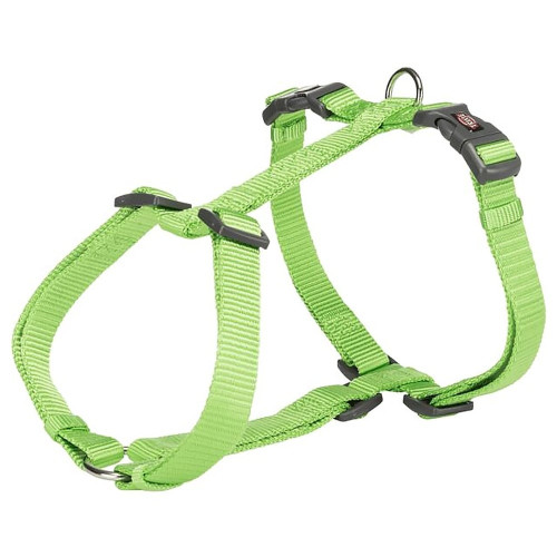 Шлея Trixie Premium H-Harness для собак, 20-32 см, 10 мм, размер XXS-XS, яблучний