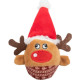 Іграшка Trixie Reindeer для котів, різдвяний олень з брязкальцем, плюш, 6×12 см