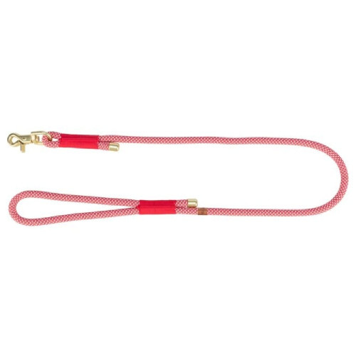 Повідець Trixie Soft Rope для собак, розмір S-XL, 1 м/10 мм, червоний/крем