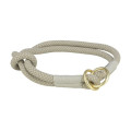 Нашийник-зашморг Trixie Soft Rope для собак, розмір S-M, 40 см/10мм, сірий/світло-сірий
